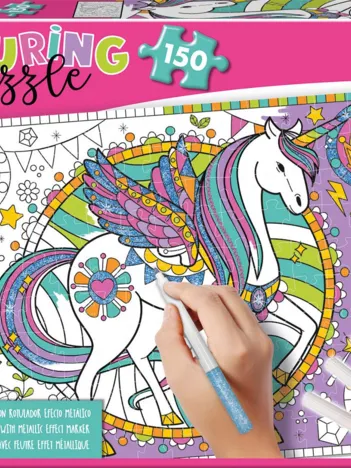 Produit Colouring Puzzles - Licorne Image