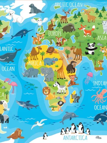 Produit World Map Image