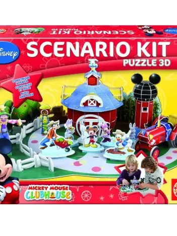 Produit Puzzle 3D - Mickey à la Ferme Image