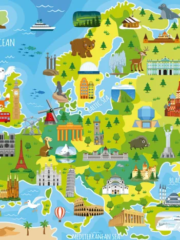 Produit Carte d´Europe Image