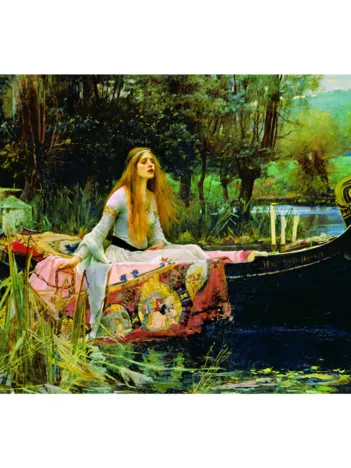 Produit J.W. Waterhouse : La dame de Shalott Image
