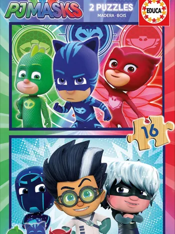 Produit 2 Puzzles - PJ Masks Image
