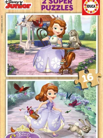 Produit 2 Puzzles en Bois - Sofia Image