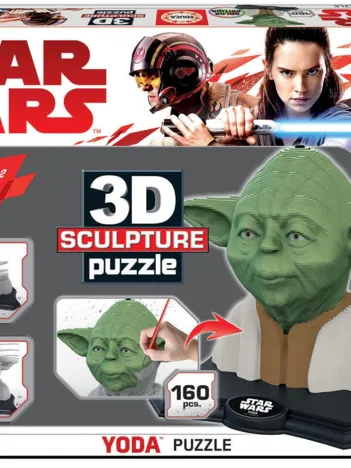 Produit Puzzle Sculpture 3D - Star Wars Yoda Image