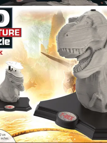 Produit Puzzle Sculpture - T-Rex Image