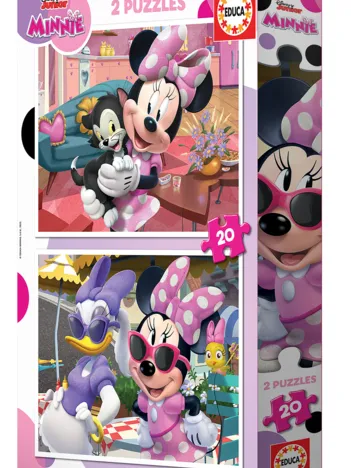 Produit 2 Puzzles Minnie Image