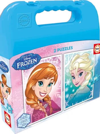 Produit 2 Puzzles - La Reine des Neiges Image