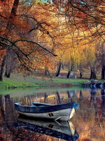 Produit Bateau sur le lac Image