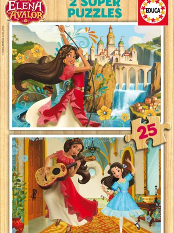 Produit 2 Puzzles en Bois - Elena d'Avalor Image