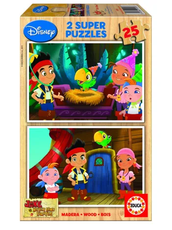 Produit 2 Puzzles en Bois - Jake et les pirates du Pays Imaginaire Image