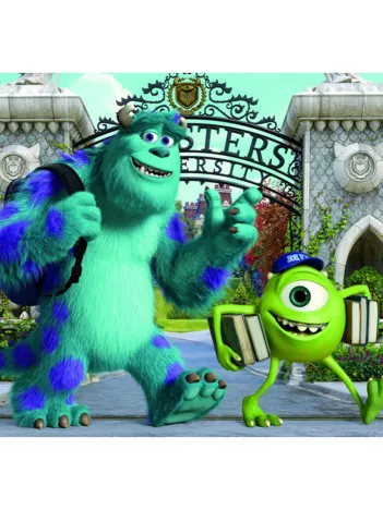 Produit 2 Puzzles en Bois - Monstres et compagnie : Monsters University Image
