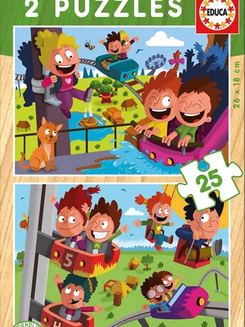 Produit 2 Puzzles en Bois - Fête Foraine Image