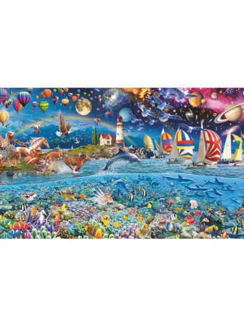 Produit Puzzle Panoramique - La Vie Image