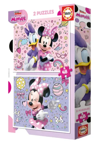 Produit 2 Puzzles - Minnie Image