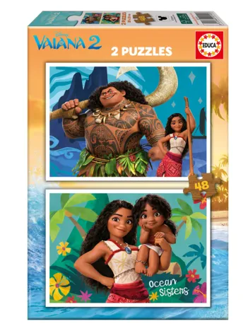 Produit 2 Puzzles - Vaiana 2 Image