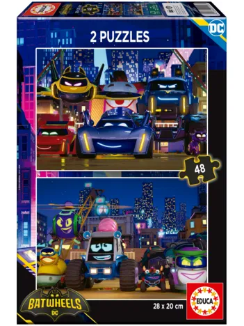 Produit 2 Puzzles - Batwheels Image