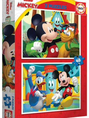 Produit 2 Puzzles - Mickey Mouse Fun House Image