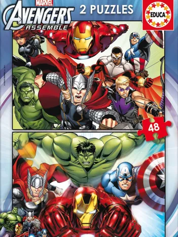 Produit 2 Puzzles - Avengers Image