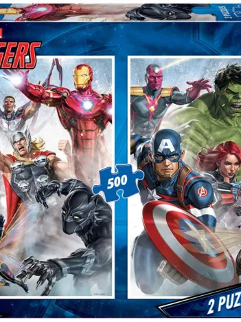 Produit 2 Puzzles - Marvel Avengers Image