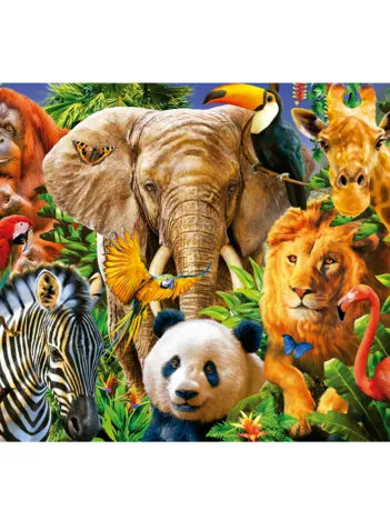 Produit Collage Animaux Sauvages Image