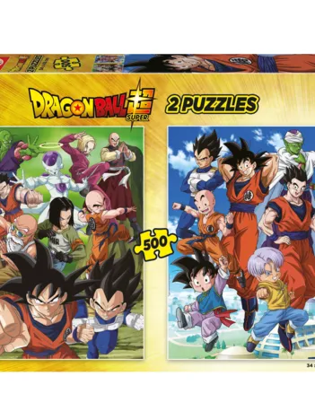 Produit 2 Puzzles - Dragon Ball Image