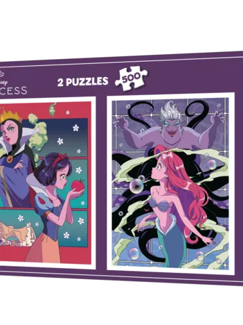 Produit 2 Puzzles - Disney Villains & Princess Image