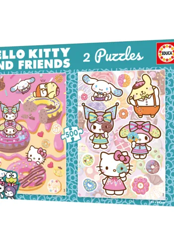 Produit 2 Puzzles - Hello Kitty et Ses Amis - Donuts Image