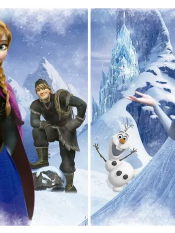 Produit 2 Puzzles - La Reine des Neiges Image