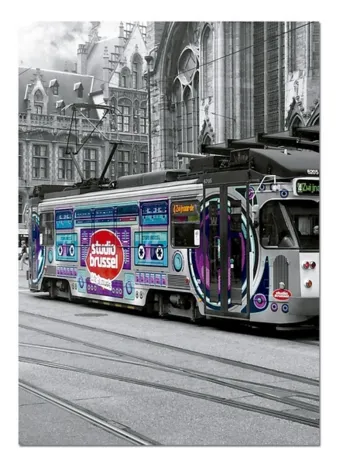 Produit Tram de Gand, Belgique Image