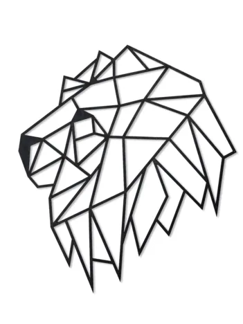 Produit Puzzle en Bois - Lion Head Image