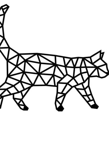 Produit Puzzle en Bois - Cat Image