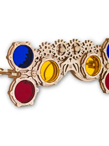 Produit Puzzle 3D en Bois - Lunettes 'Goggles Triangle' Image