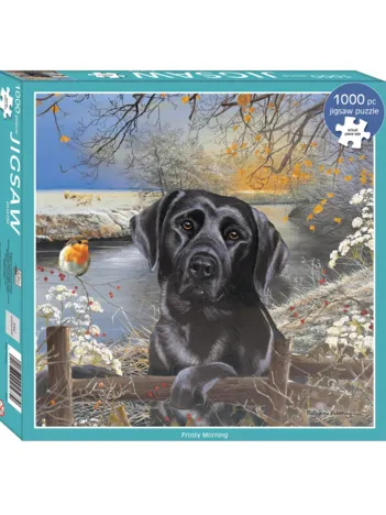 Produit Black Labrador Frosty Morning Image