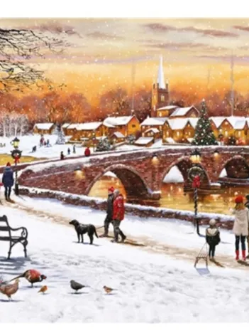 Produit Winter Sunset Image