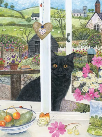 Produit Peeking through the Window Image