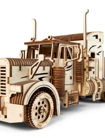 Produit Puzzle 3D en Bois - Heavy Boy Truck VM-03 Image
