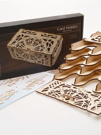 Produit Puzzle 3D en Bois - Card Holder Image