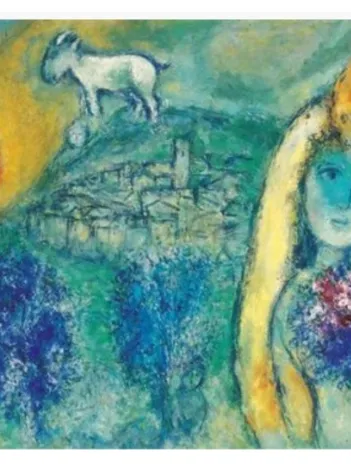 Produit Marc Chagall - Les Amoureux de Vence Image