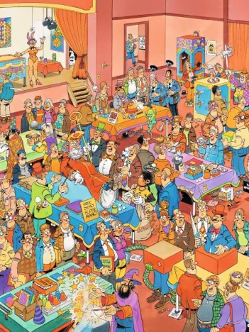 Produit JVH LA FOIRE DE LA MAGIE (1000 PIÈCES) Image