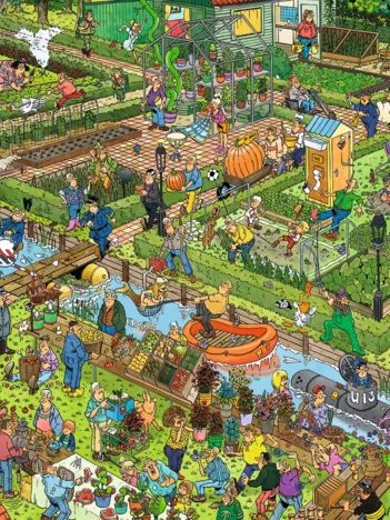 Produit JAN VAN HAASTEREN - LE JARDIN DE LÉGUMES (1000 PIECES) Image