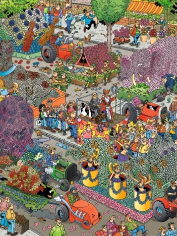 Produit JVH THE FLOWER PARADE (1000 PIÈCES) Image