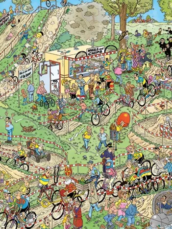 Produit JVH CHAMPIONNAT DU MONDE DE CYCLO CROSS (1000 PIÈCES) Image