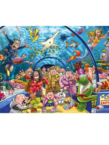 Produit WASGIJ ORIGINAL 43 - ÇA SENT LE POISSON (1000 PIECES) Image
