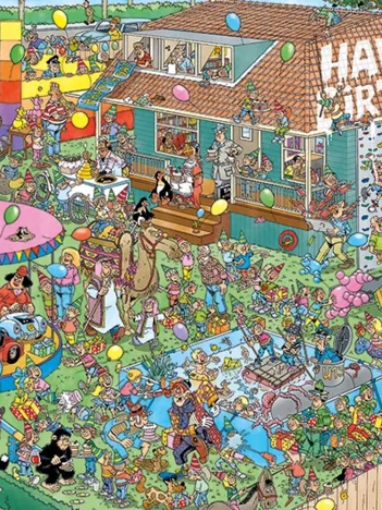 Produit JVH LA FÊTE D’ANNIVERSAIRE (1000 PIÈCES) Image