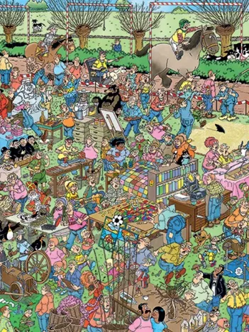 Produit JVH LE MARCHÉ ARTISANAL  (1000 PIÈCES) Image