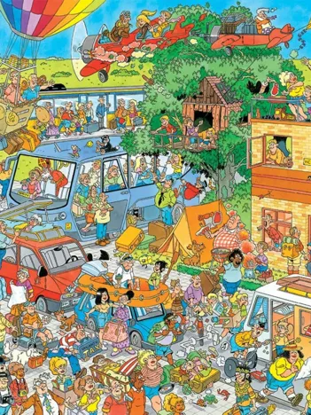 Produit JVH LE MAGASIN DE MUSIQUE & DÉPART EN VACANCES (2X1000 PIÈCES) Image