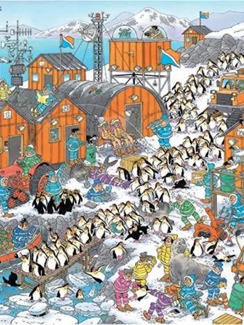 Produit JAN VAN HAASTEREN - EXPÉDITION AU PÔLE SUD (1000 PIECES) Image