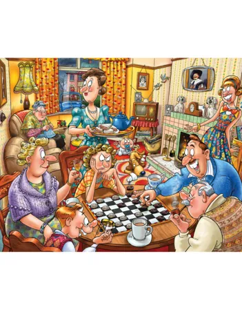 Produit WASGIJ DESTINY 25 - SOIRÉE DE JEUX ! (1000 PIECES) Image