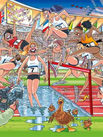 Produit WASGIJ ORIGINAL 44 - JEUX D'ÉTÉ! (1000 PIECES) Image