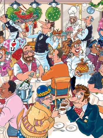 Produit WASGIJ MYSTERY 26 - SAINT-VALENTIN ! (1000 PIECES) Image